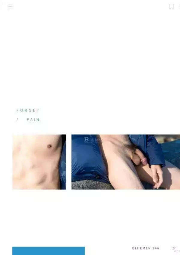 Blue Men no.251 (ebook + cum video)