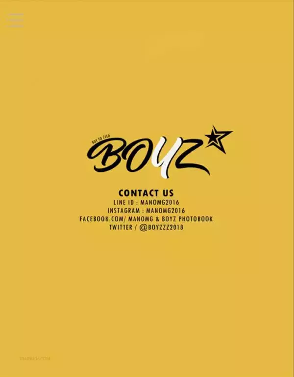 BOYZ 01 | Theerat Oua [ Ebook+Video ]