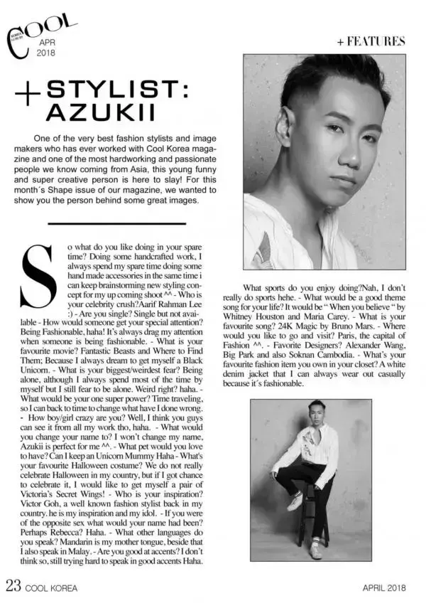 Cool Korea April 2018