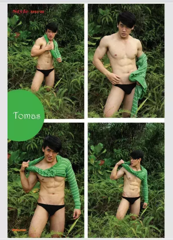 [PHOTO SET]  Style Men X 15 - Vietnamese Go-Go Boy Tomas
