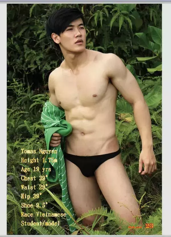 [PHOTO SET]  Style Men X 15 - Vietnamese Go-Go Boy Tomas