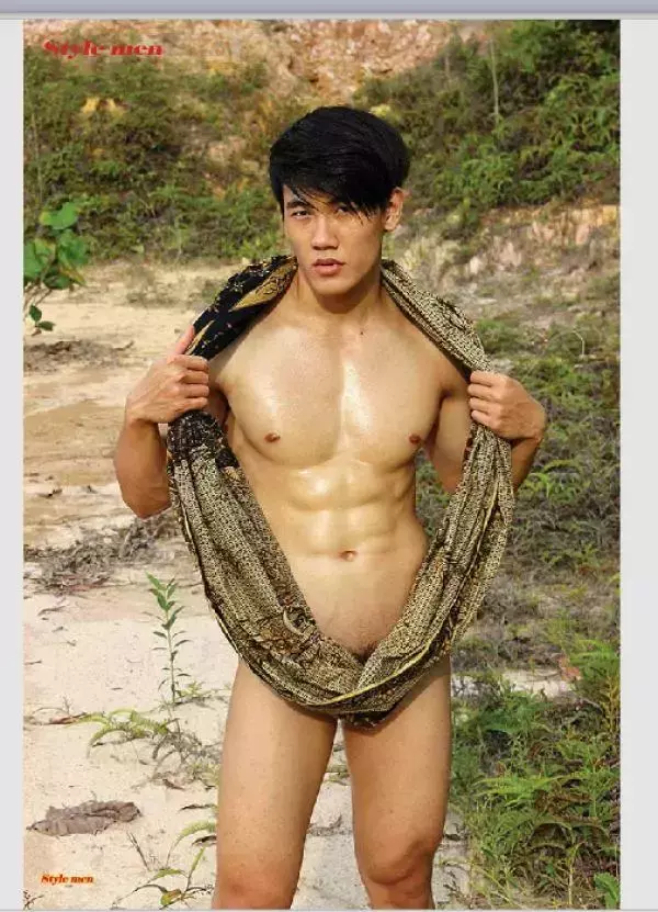 [PHOTO SET]  Style Men X 15 - Vietnamese Go-Go Boy Tomas