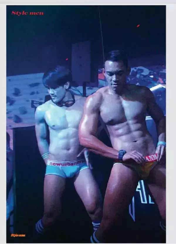 [PHOTO SET]  Style Men X 15 - Vietnamese Go-Go Boy Tomas