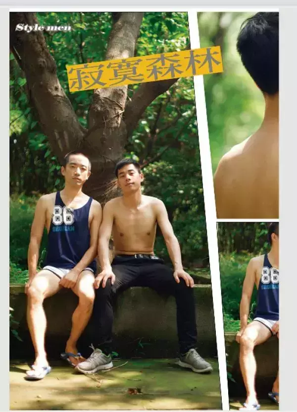 [PHOTO SET] STYLE MEN X 14 – AUM &amp; COLIN THREE-SEX PART1