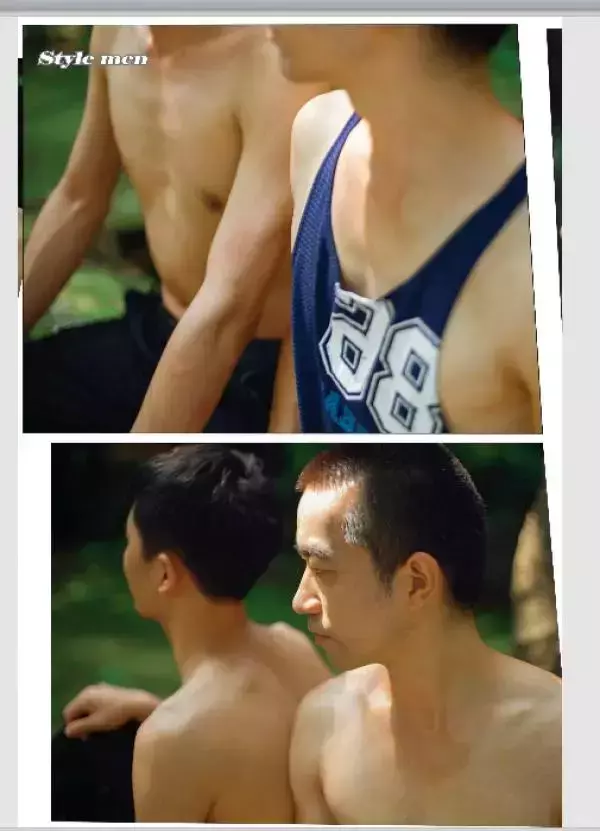 [PHOTO SET] STYLE MEN X 14 – AUM &amp; COLIN THREE-SEX PART1
