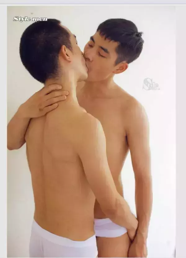 [PHOTO SET] STYLE MEN X 14 – AUM &amp; COLIN THREE-SEX PART1